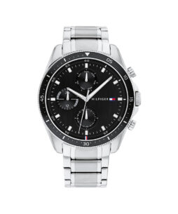 Tommy Hilfiger Men Parker Round Black Watches