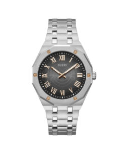 Guess Exchange Analog White Dial Men's Watch