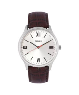 Timex Analog Silver Dial Men's Wrist Watch